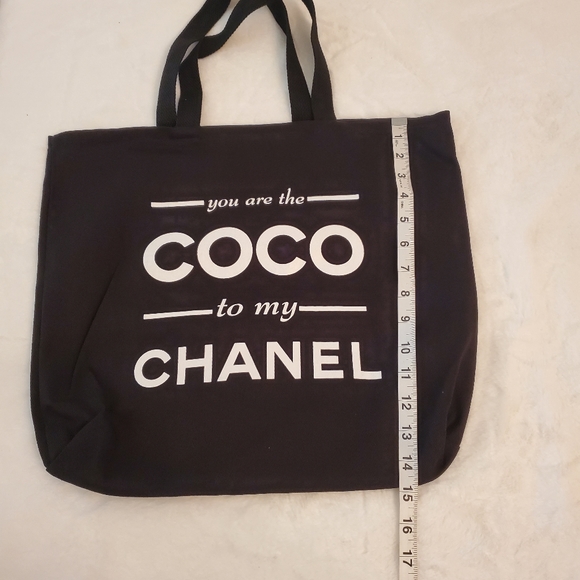 #091-NEW! YOU ARE THE CoCo TO MY... TOTE FABULOUS, CHIC, SEXY COTTON TOTE BAG - Picture 14 of 14